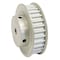 B&B Manufacturing 32-5P09-6FA3, Timing Pulley, Aluminum, Clear Anodized,  32-5P09-6FA3 - alternate 1